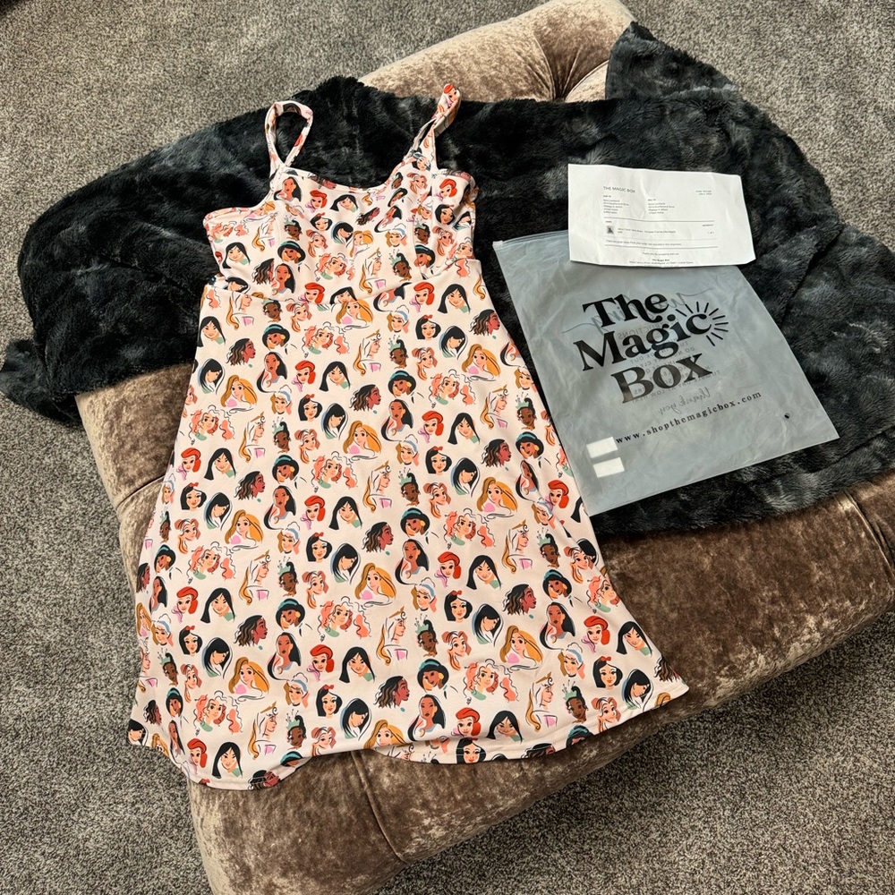 Disney princess athletic dress